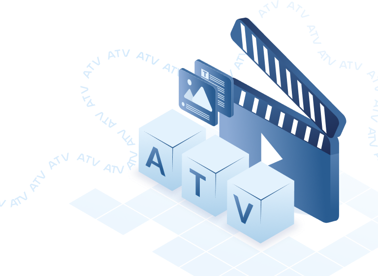 Addressable TV Ads (ATV) Illustration