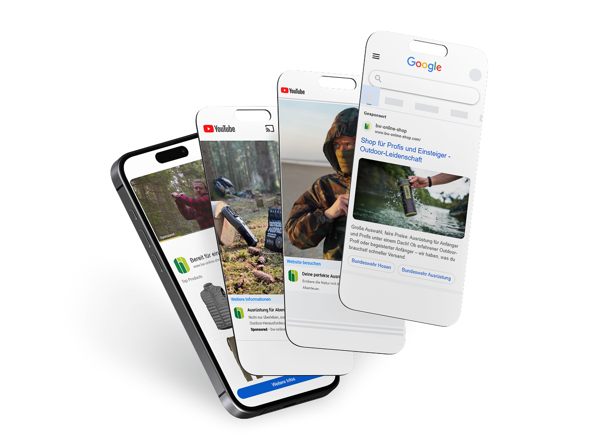 Meilensteine aus unserem SEA-Projekt bw-online-shop